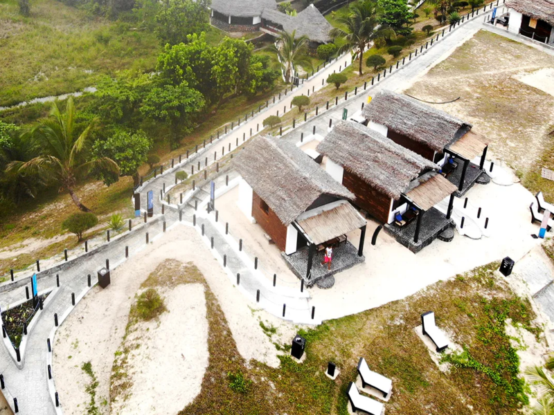 Hôtel Ecolodge Riake Resort & Villa - Bungalow confortable N°3