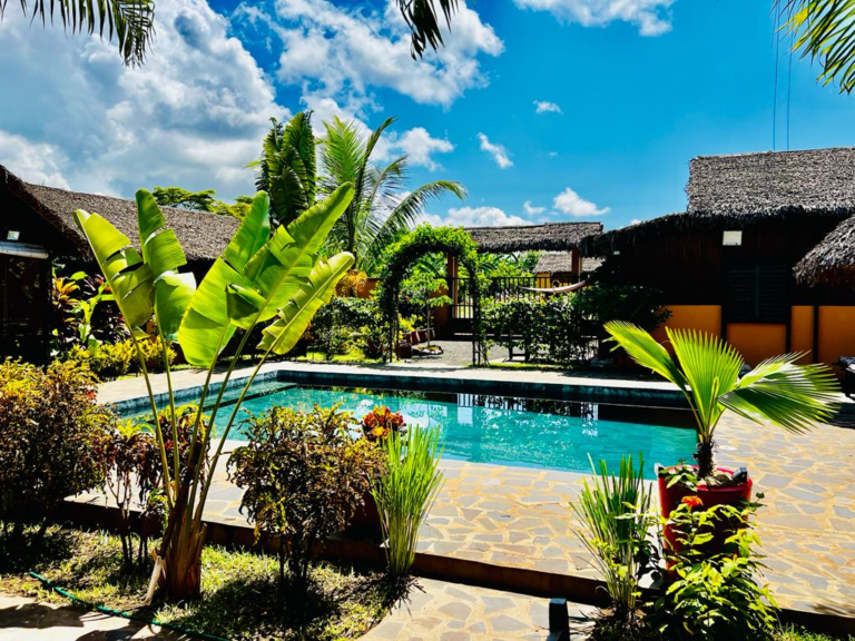 Studio équipé vu sur mer, Nosy Be